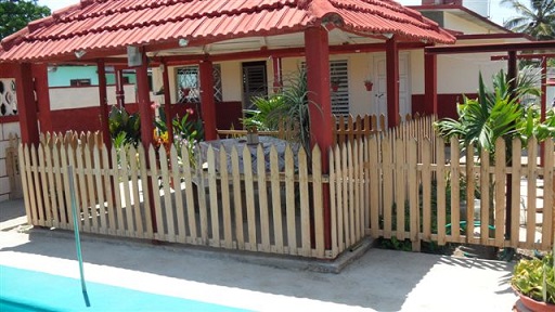 'Patio y area de piscina' Casas particulares are an alternative to hotels in Cuba. Check our website cubaparticular.com often for new casas.